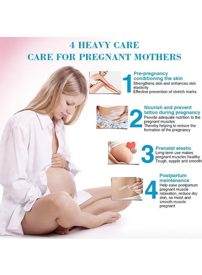 LANEMAY Anti-Stretch Mark Cream, Stretch Mark Cream for Women, Scar Cream Body Moisturizer, Reduce The Look of Scars and Stretch Marks, Body Tightening Cream for Scars & Stretchmarks, All Skin Types 60g - Image 5