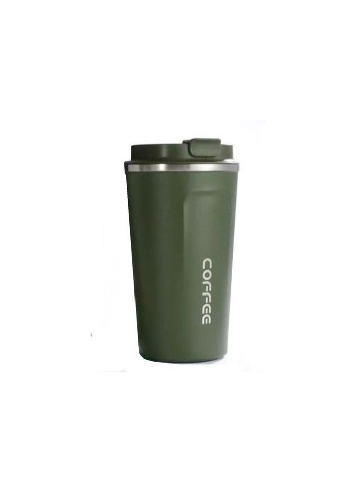 Double Walled Insulated Vaccum Coffee Cup Multicolour 18x6x6cm  - Image 2