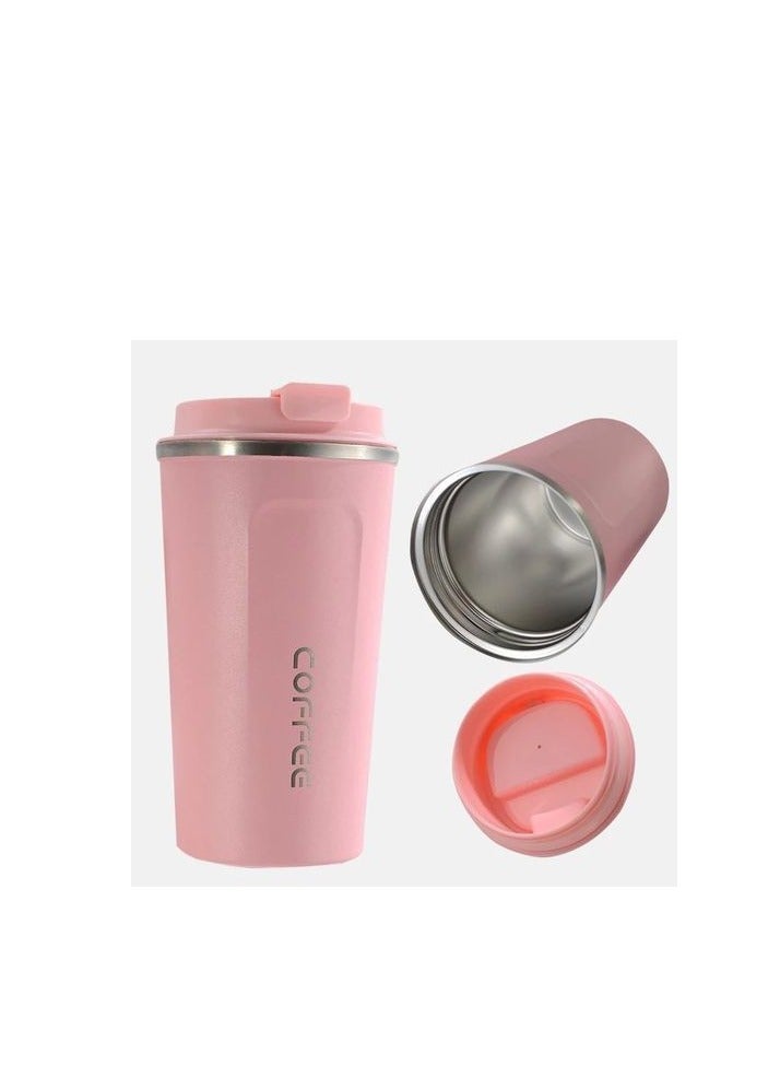 Double Walled Insulated Vaccum Coffee Cup Multicolour 18x6x6cm  - Image 3