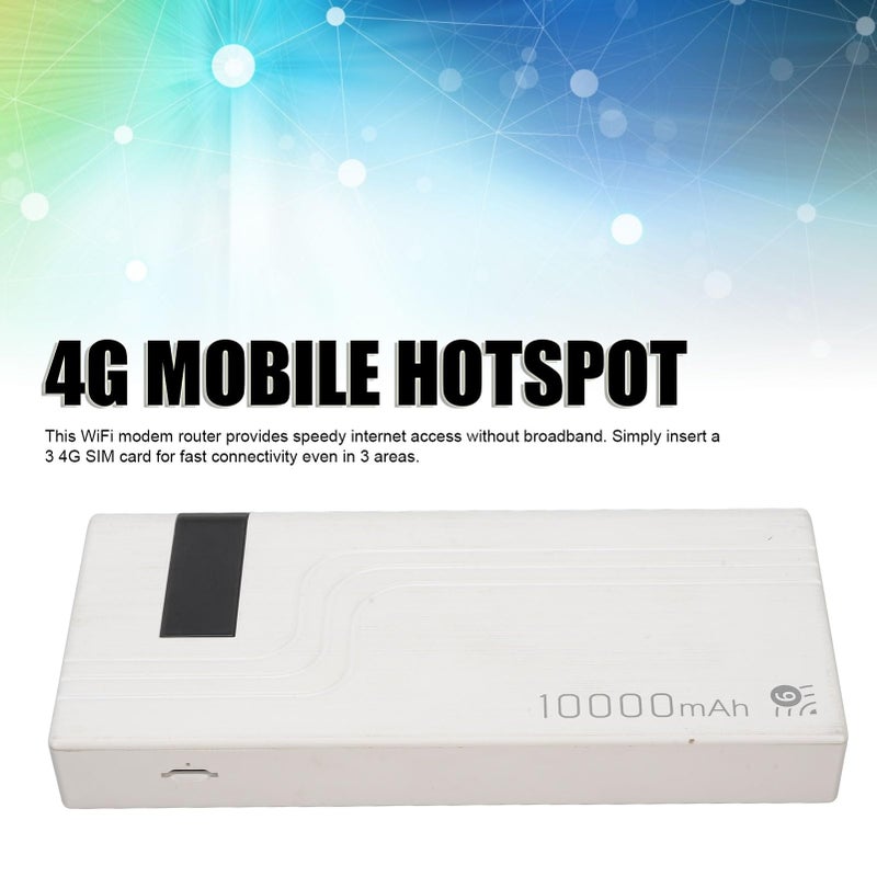 جهاز توجيه واي فاي محمول 4G LTE مع فتحة لبطاقة SIM للسفر - Image 3