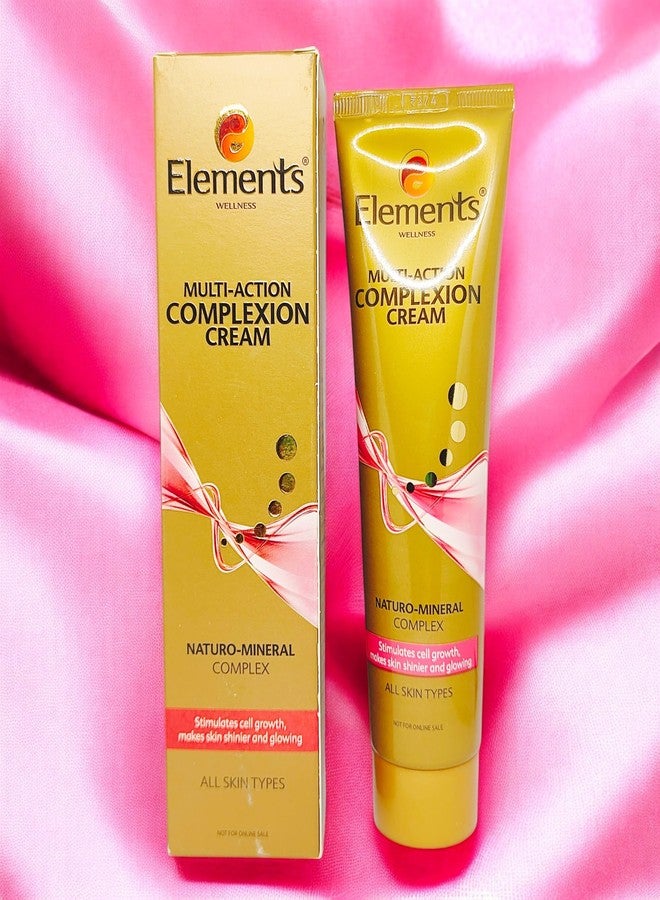 Elements Wellness Multi-Action Complexion Cream (Pack of 2), Naturo-Mineral Complex, All Skin Types, 100g - Image 5