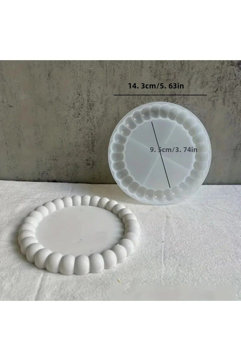 قالب سيليكون لصنع قواعد أكواب الفقاعات، قالب جبس، قالب إيبوكسي، قالب أسمنت، قالب أشغال يدوية، هدية، مجوهرات.