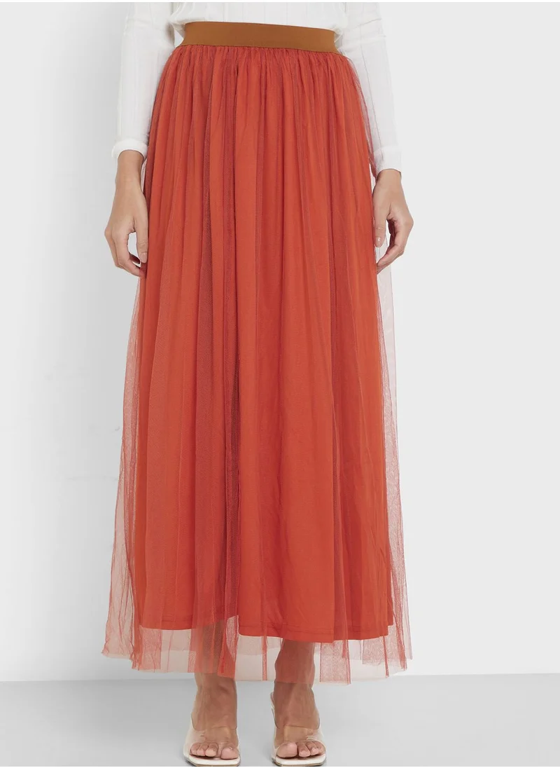 Khizana Blazer Top & Tulle Skirt Set