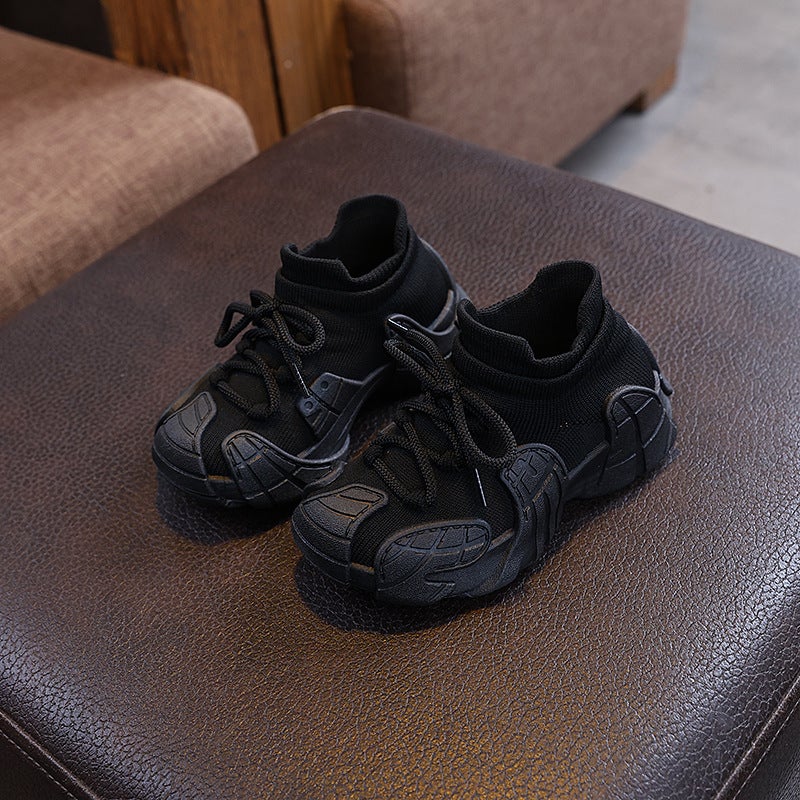 Mesh Sneakers Lightweight Flexible Sole Walking Shoes For Kids Indoor And Outdoor Activities - Image 1