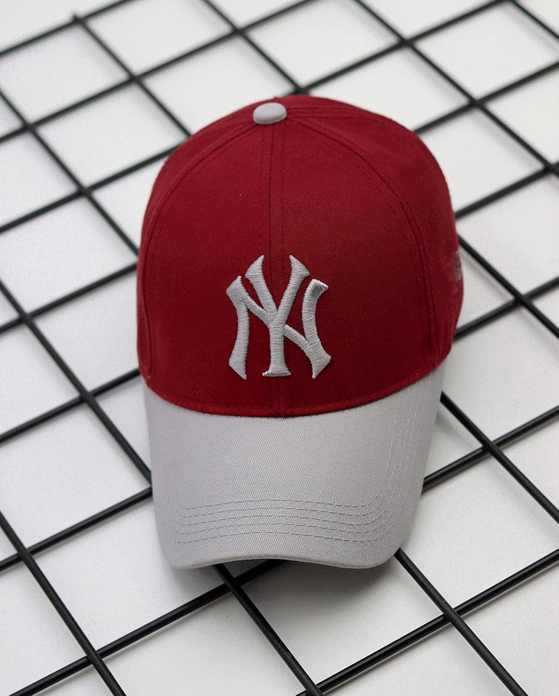 REFFER Unisex NY Baseball Cap Comfortable Adjustable Cap with Stylish Design NY Sports caps for Men, Caps Branded with Adjustable Strap in Summer for Men, Cricket Caps for Men, Gym Caps for Men, Sports Caps for Men women - Image 5