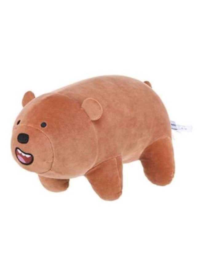 شخصية الدب الرمادي من الرسوم المتحركة We Bare Bears لعبة قطيفة واقفة مقاس 38 سم - Image 2