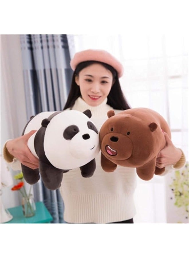 شخصية الدب الرمادي من الرسوم المتحركة We Bare Bears لعبة قطيفة واقفة مقاس 38 سم - Image 3