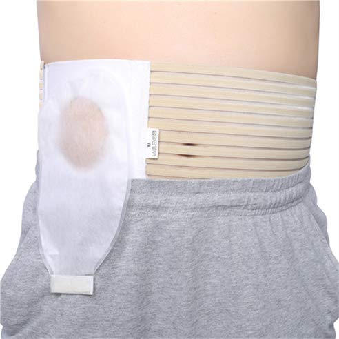 RousuCare Ostomy Belt Colostomy Belt (Hole 3.14") Medical Stoma Support Ostomy Hernia Belt Ostomy Hernia Belt Stomach Truss Binder with Compression Support (XL: 45.28''-49.21'') - Image 3