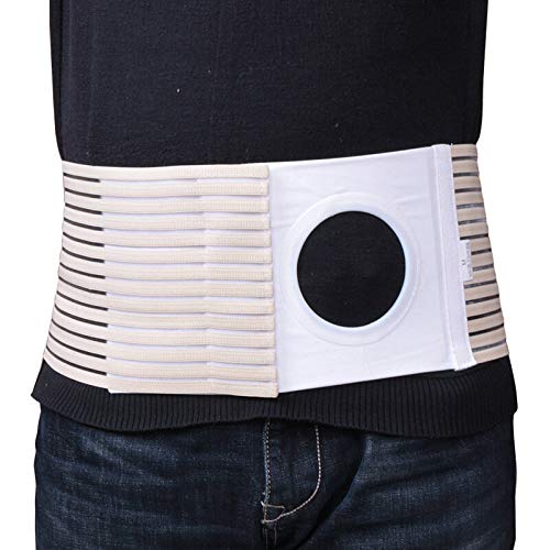RousuCare Ostomy Belt Colostomy Belt (Hole 3.14") Medical Stoma Support Ostomy Hernia Belt Ostomy Hernia Belt Stomach Truss Binder with Compression Support (XL: 45.28''-49.21'') - Image 4