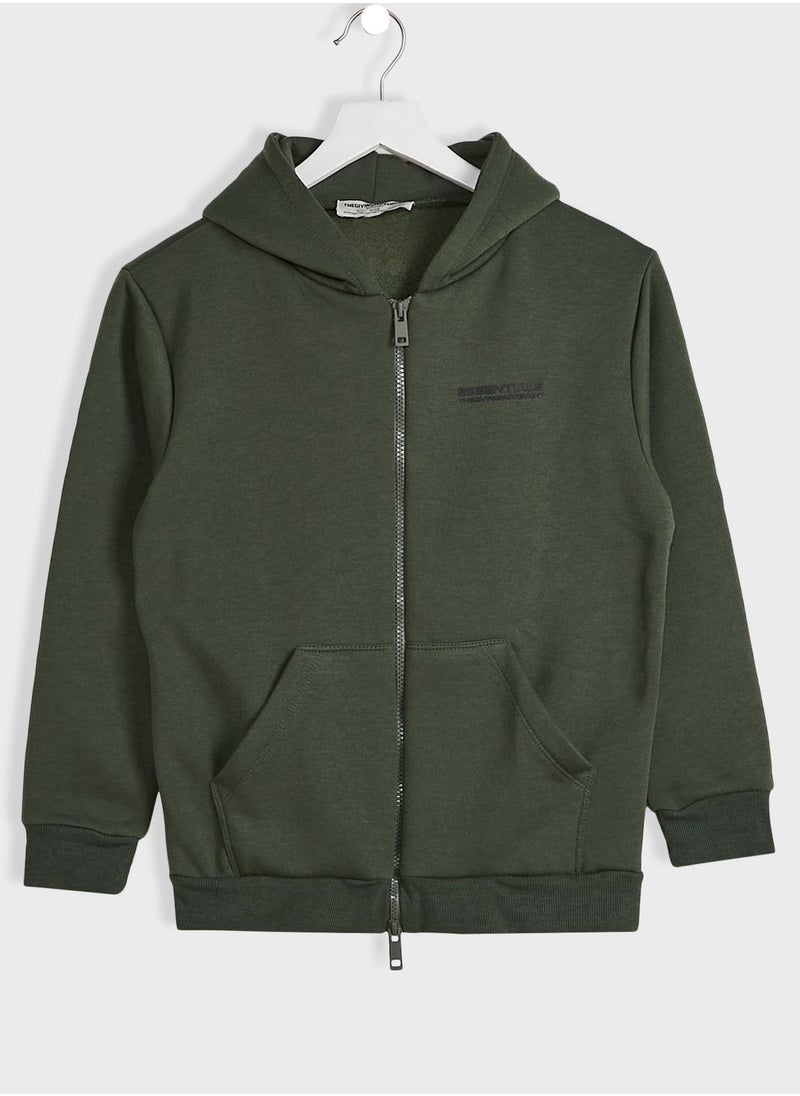 The Giving Movement - Lounge Regular Zip Hoodie - Image 1