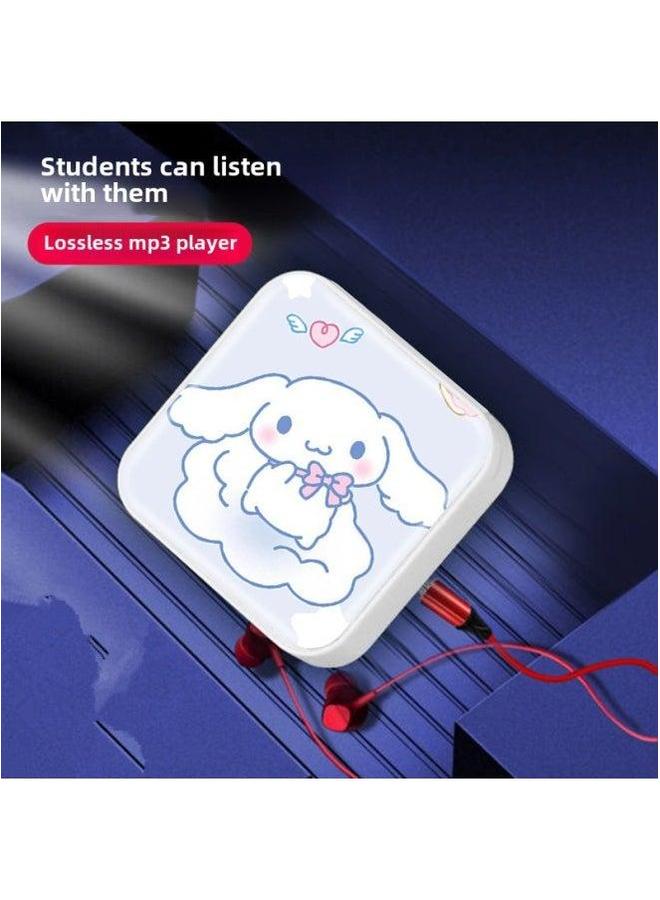 Simple Long Bar Cartoon Sports Mp3 Player Student Portable Music Card Set Digital Computer/mp3/mp3-Body Color:NICE-Memory Capacity:Host + Packaging Box, Charging Cable, Headphones - Image 3