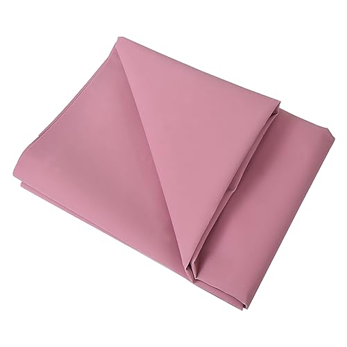 Aqbah Ultra Soft Rubber Sheet for Bed Adult, Toddler, Mattress Protector, Non Absorbent Reusable Crib Mattress Protection Non-Allergic (Pink 39X36 inches) - Image 1
