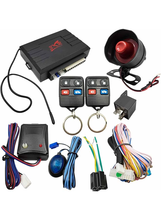 3Xr Car Alarm System For Ford With 2 Keys | Car Anti-Theft Security System - Image 1