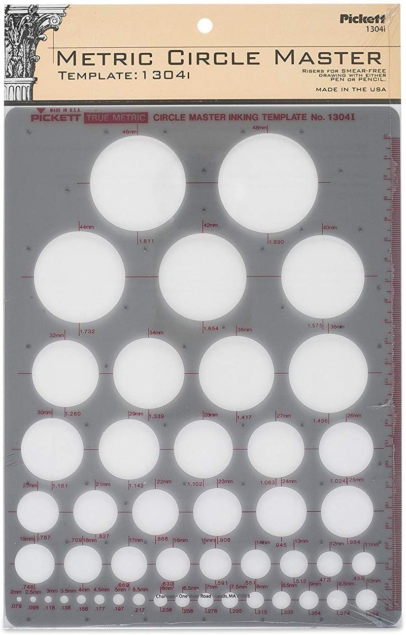 Metric Circle Master Template (1304I)