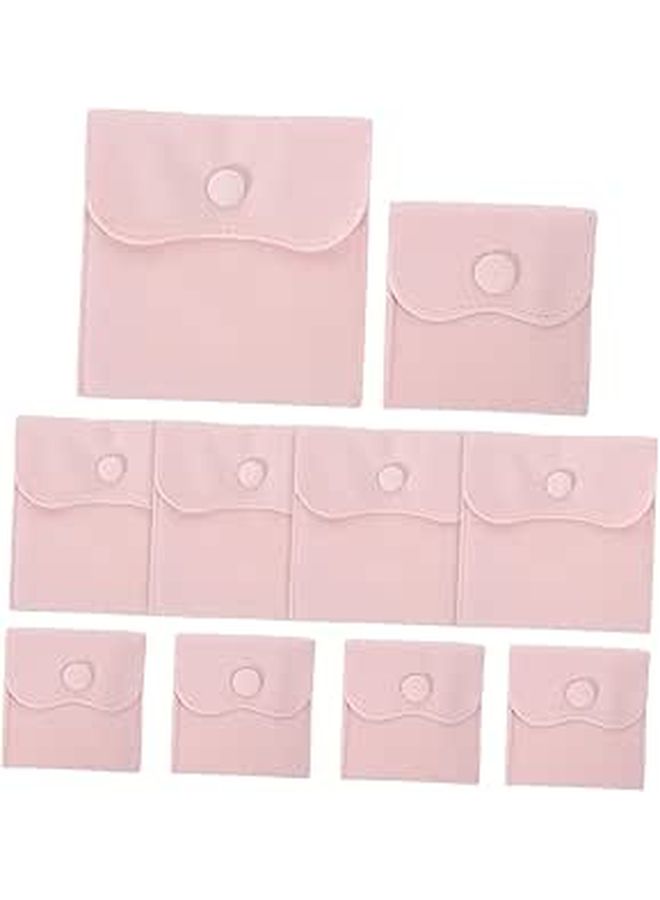 10Pcs Velvet Jewelry Storage Bag for Rings Earrings Travel Organizer Pouch - Image 1