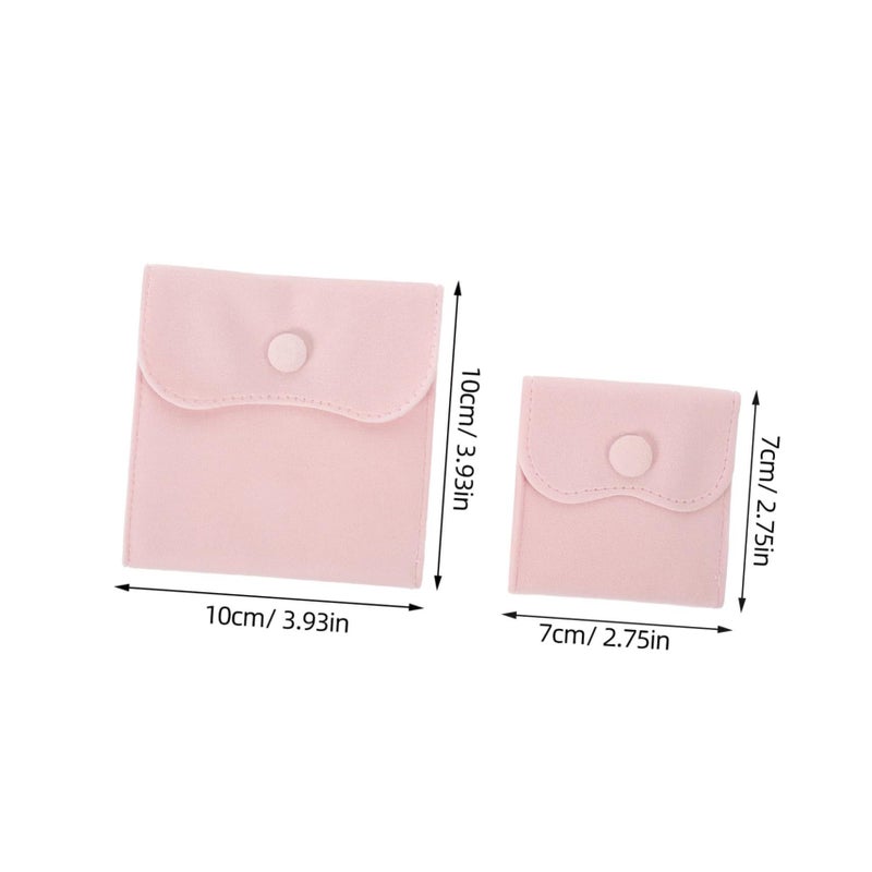 10Pcs Velvet Jewelry Storage Bag for Rings Earrings Travel Organizer Pouch - Image 3