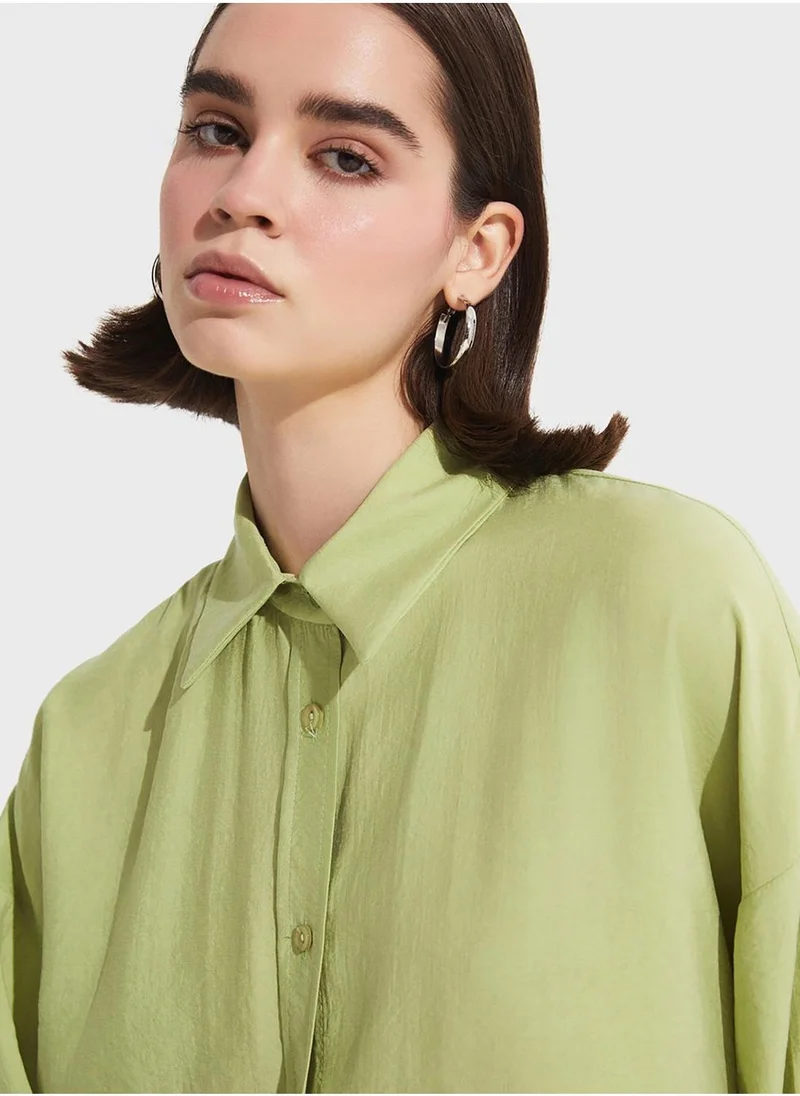 جون Tensel  Button Down Shirt