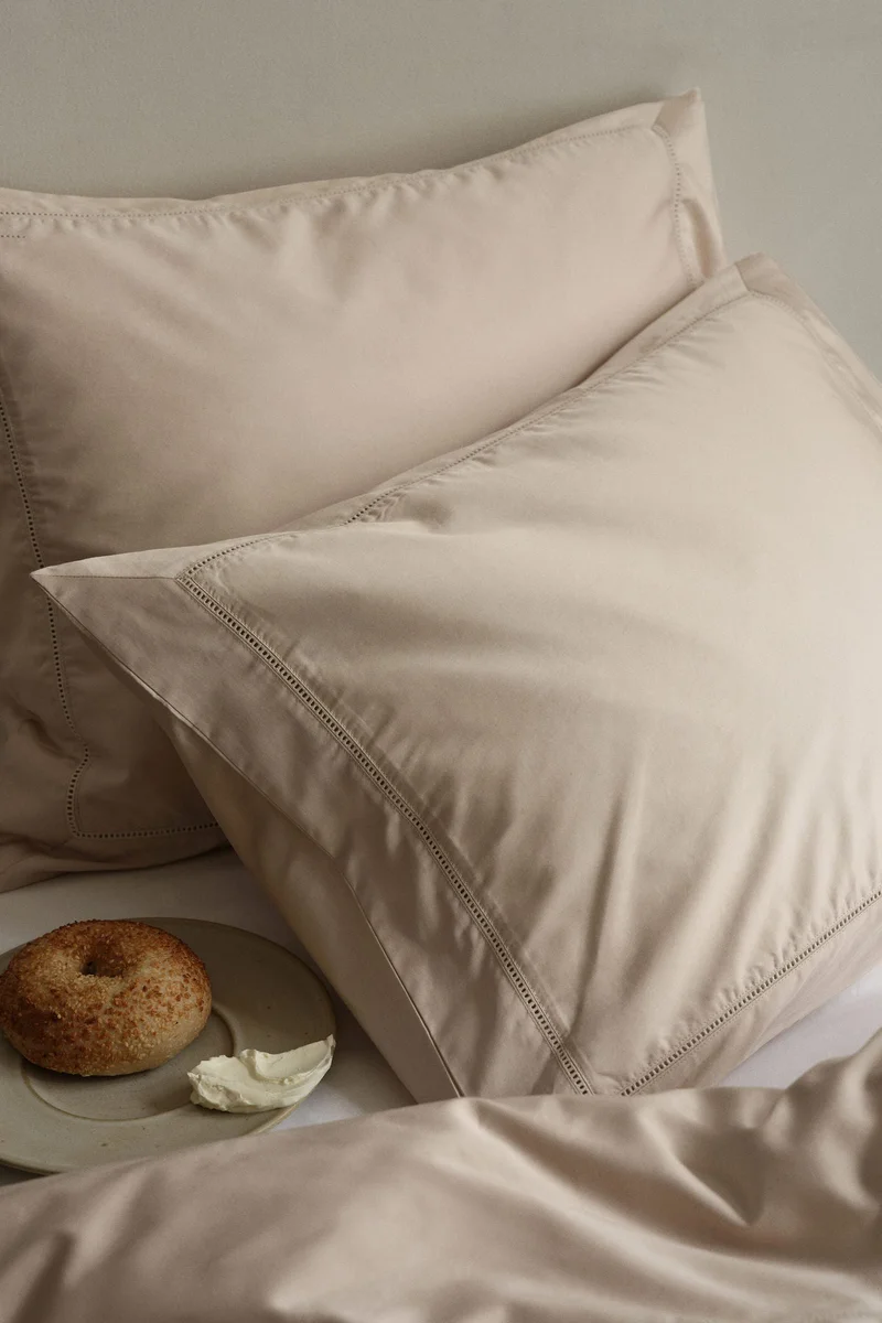 H&M Egyptian cotton pillowcase