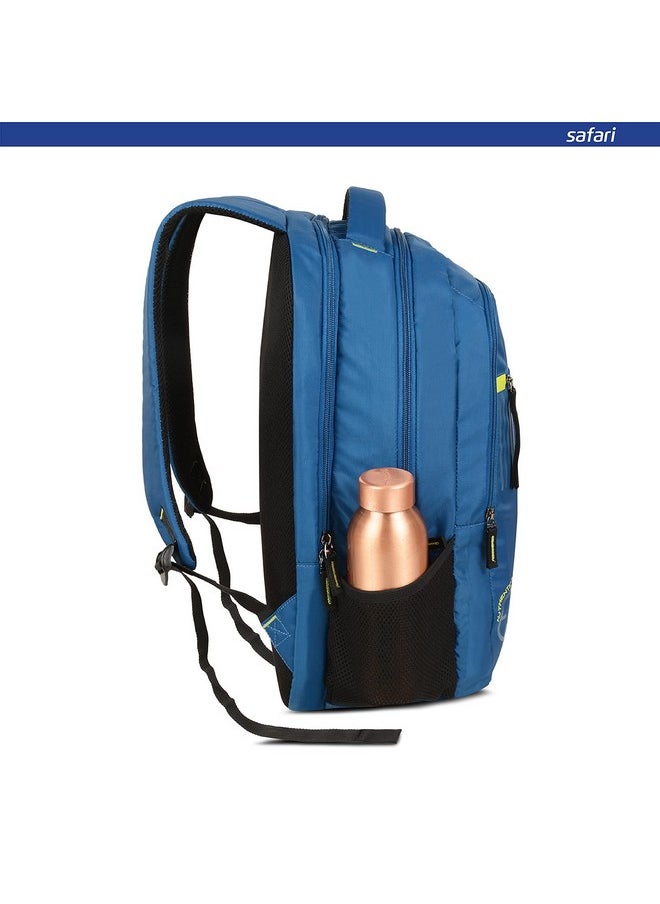 Safari Safari Swagpack 35 Ltrs Large Laptop Backpack With 3 Compartments and Raincover - Blue (SWAGPACK19CBBLU)  - Image 4