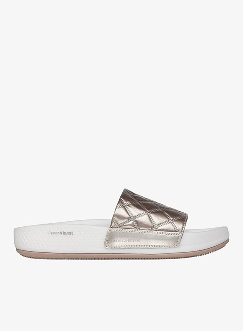 SKECHERS نعال نسائية بتصميم قوس مريح - 141711-ذهب - Image 3