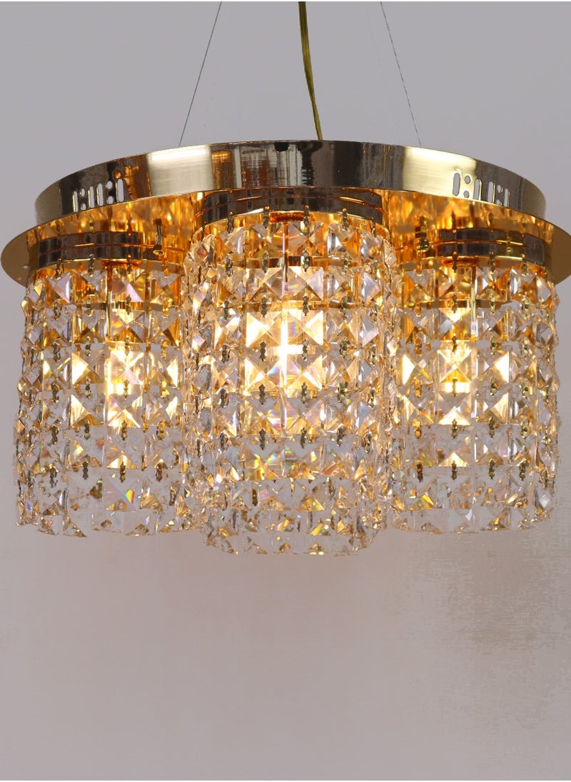 Fiamco modern chandelier with 3 LED lights - 4658-4P  - Image 2