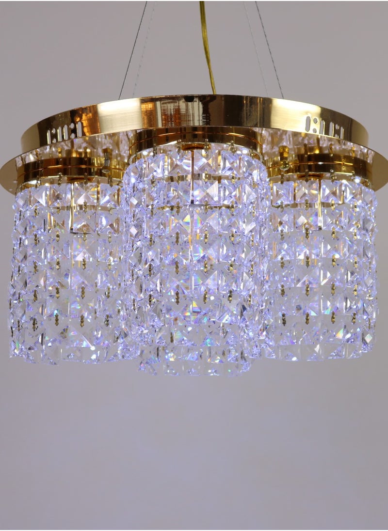 Fiamco modern chandelier with 3 LED lights - 4658-4P  - Image 3