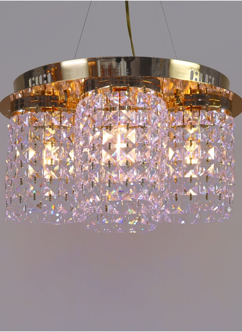 Fiamco modern chandelier with 3 LED lights - 4658-4P  - Image 4