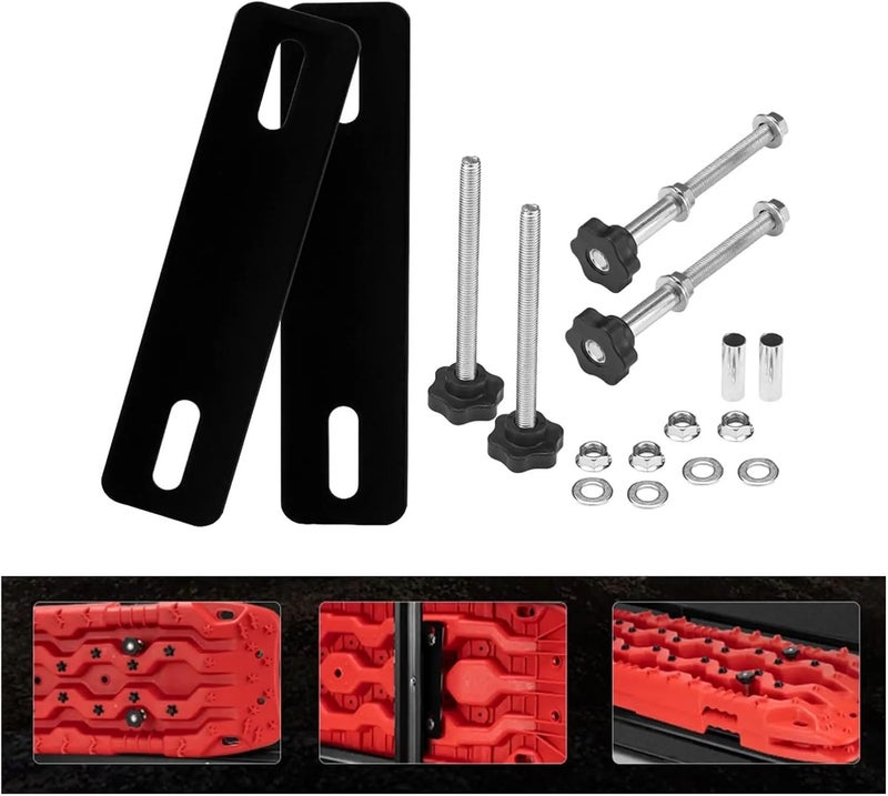 Traction Board Mount Truck Roof Rack Mounting Accessory Kit, Platform - Image 2