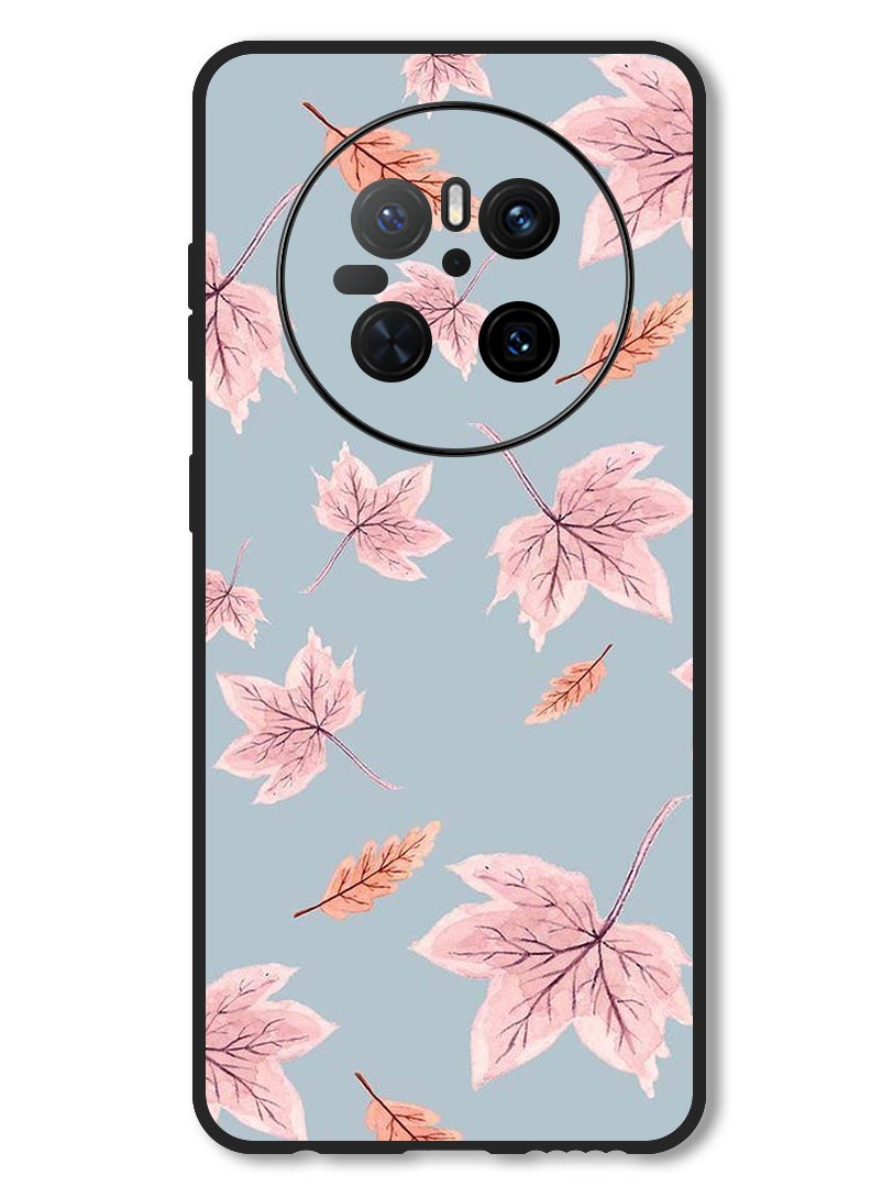 Theodor Case Compatible with Huawei Mate 70 Protection Shockproof Bumper Cover Autum Leaves - Image 1