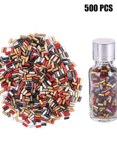HY 500Pcs Flint Refills for Lighter, Replacement Flints for Petrol Gas Lighters, High-Quality Flint Stones for Lighter Maintenance  - Image 1