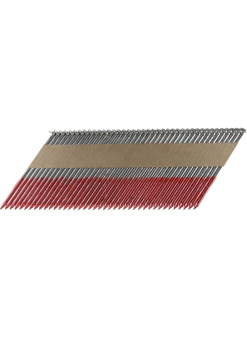 B&C Eagle B&C Eagle A314X131HD/33 Offset Round Head 3-1/4-Inch x .131 x 33 Degree Hot Dip Galvanized Smooth Shank Paper Tape Collated Framing Nails (500 per box) 