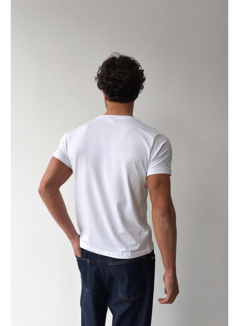 Comfo White Perfect Fit Tee - Image 3