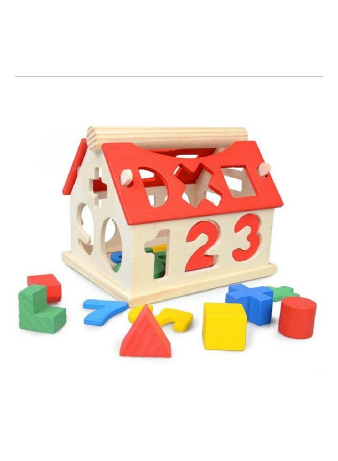 Boasts Unique Figure Educational Development And Learning Wooden Toys For Kids 13.5x11.5x11cm - Image 2
