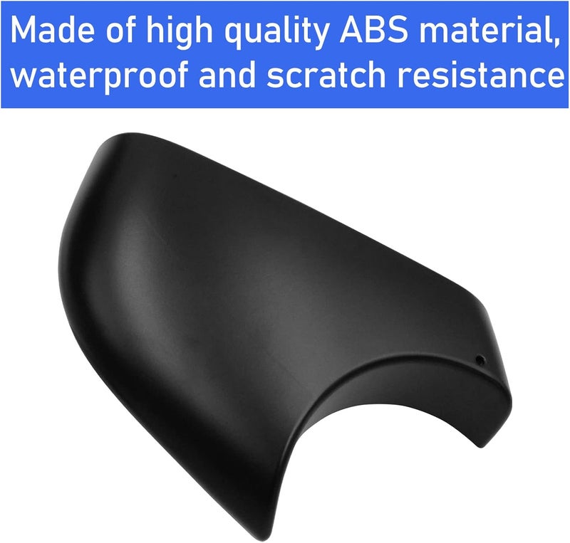 Jaronx Compatible with Tesla Model Y Mirror Lower Cover 2018-2024,Left Drive Side Rearview Mirror Base Cover Trim, Side Mirror Bottom Cover Replacement for Tesla Model Y Wing Mirror Repair(Left) Field test upgraded craftsmanship - Image 5