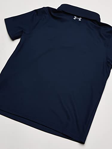 Under Armour Boys' Performance Polo (Big Kids) (Academy/Steel - 408, X-Large) - Image 4