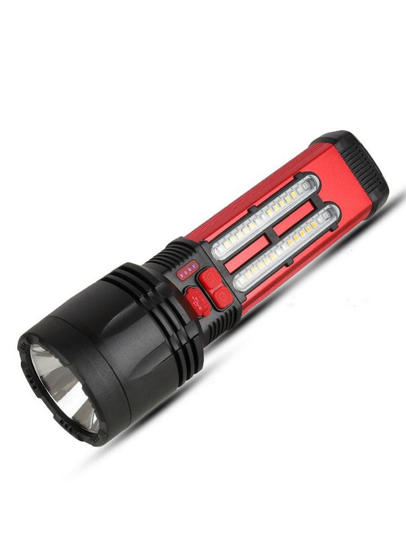 Crony W5121A Solar Energy Flashlight for Home Type-C Rechargeable Strong Light P50 Super Bright Flashlight Super Battery Life  - Image 1
