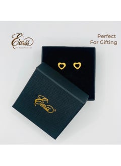 Open Lined Heart Stud | Stainless Steel | 18K Gold Plated - pzsku/Z20183203D0C6D62D69F3Z/45/_/1734943807/3f84baa1-ea60-49fa-bab9-bdedec743f7a