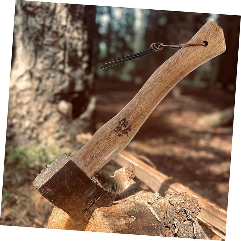 Hickory Wooden Axe Handle Replacement 36 Inch for Outdoor Camping Garden Tool - Image 4