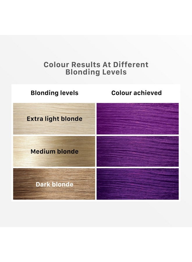 Streax Hair Colour Highlight Kit | Purple Hair Colour, Plum Purple - Pack Of 1 I Enriched With Walnut & Argan Oil I Hair Colour For Women | Rich, Vibrant, Easy To Use, Diy Application - Image 4
