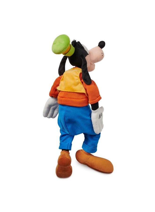 Disney store Disney Store Official Goofy Medium Soft Toy for Kids, Cuddly Character with Fuzzy Texture and Embroidered Details, Patched Trousers and Felt Teeth,Disney Plushy Suitable for All Ages.  - Image 5