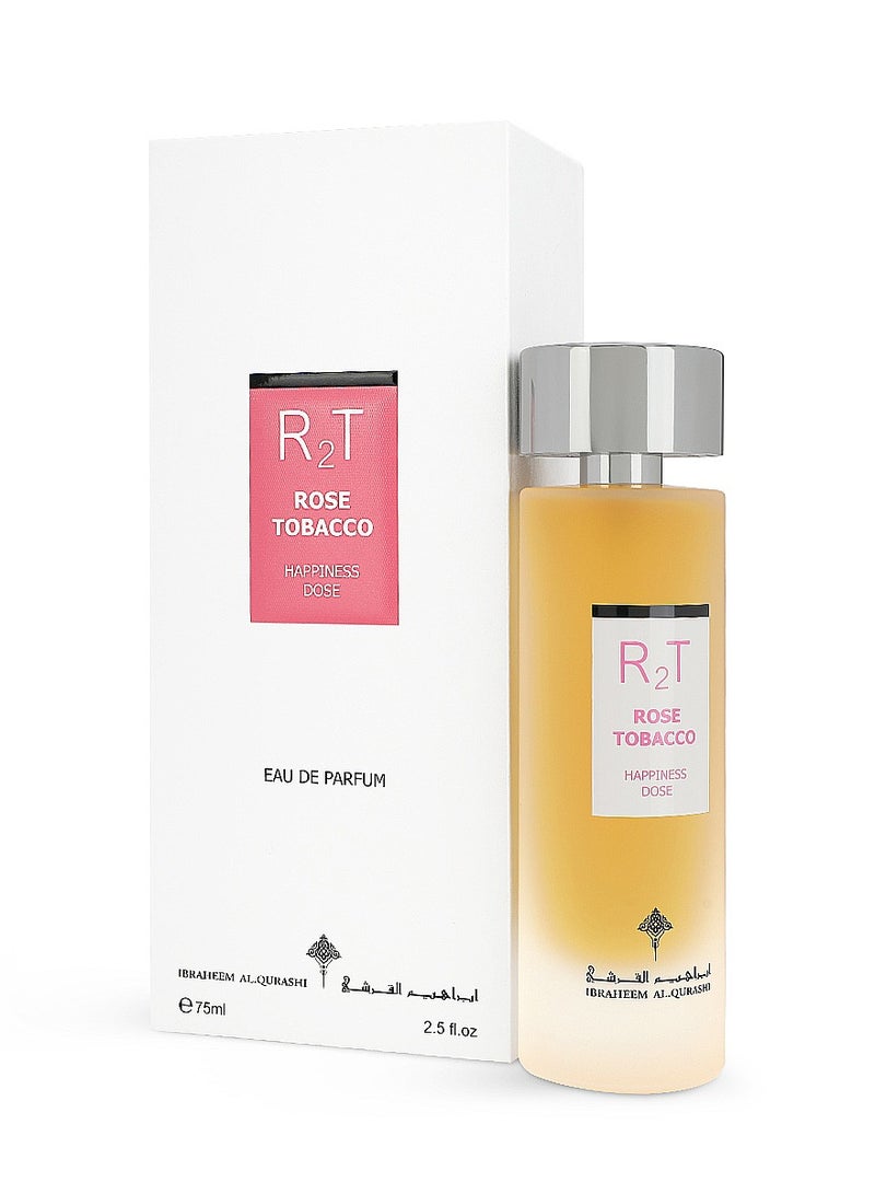 IBRAHEEM AL.QURESHI Farah Dose Rose Tobacco Perfume For Unisex - 75 Ml - Image 1