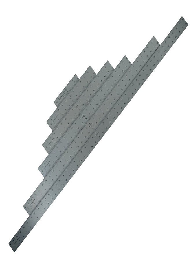 Ludwig Precision 12" Center-Finding Aluminum Straight Edge, 81212 - Image 3