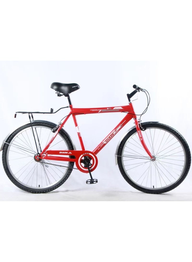 شارك 61 الإمارات العربية المتحدة 26 بوصة عجلتين دراجة جبلية مع حامل خلفي. - Image 1