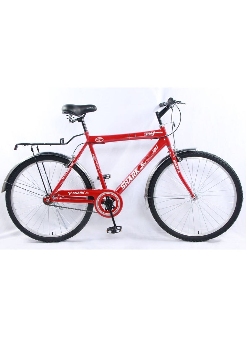 شارك 61 الإمارات العربية المتحدة 26 بوصة عجلتين دراجة جبلية مع حامل خلفي. - Image 2