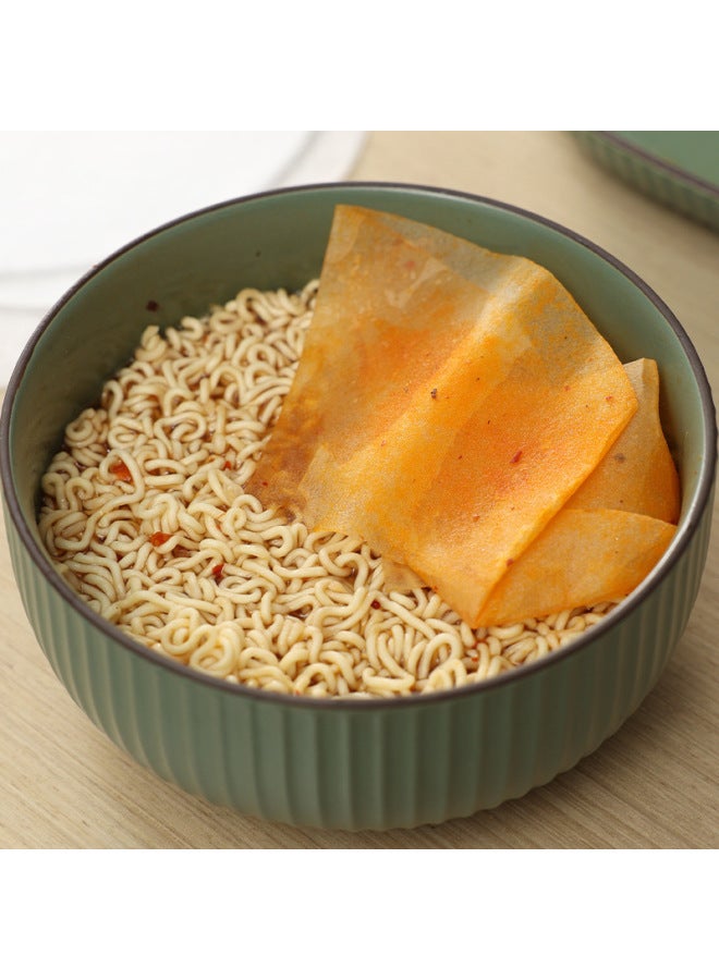 Food Grade Oil-absorbing Paper Food Special Soup Stew Fried Soup Oil Filter Paper Film Kitchen Soup Baking Paper-Specifications:20cm Diameter, 12 Pieces (Japanese Self-sealing) - Image 5