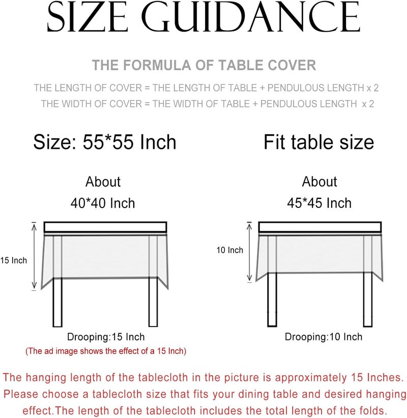 patdrea Designer French Floral Table Cloth Square TableYellow Brids Fresh Green Leaves Pattern Linen Spring Summer TableclothDecor Kitchen Dining Holiday Banquet Christmas5555 - Image 5