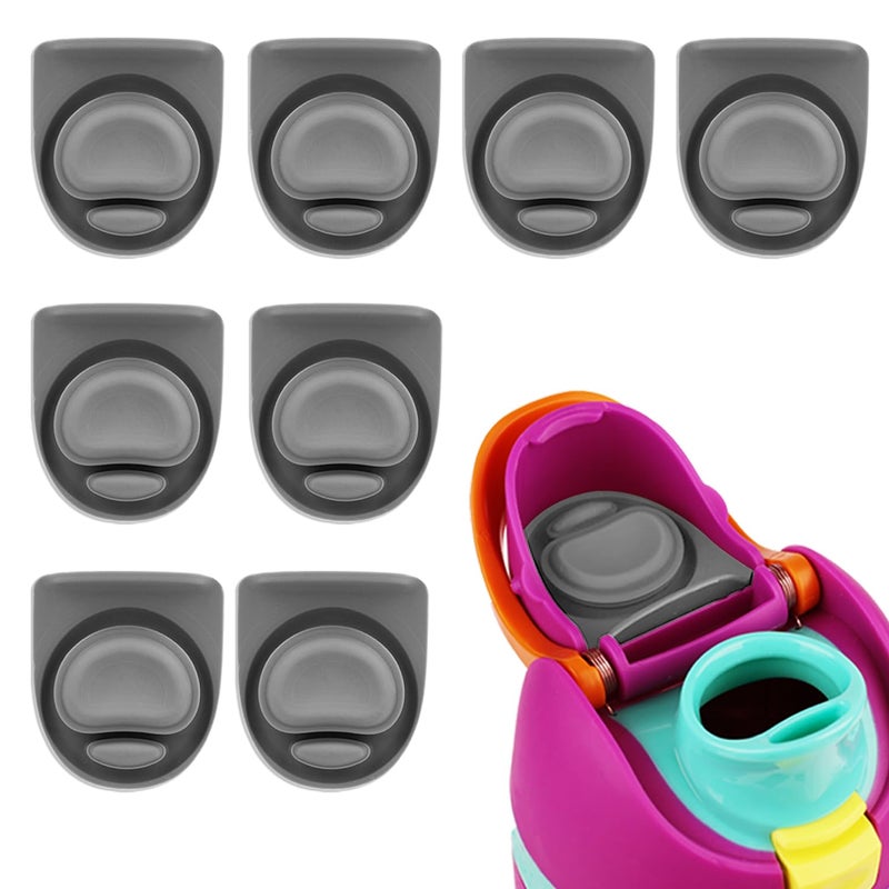 PEUTIER 8pcs Water Bottle Lid Part Replacement Stopper Compatible with Owala FreeSip 24oz 32oz Bottle Mouth Seal Stopper Accessories for Owala 19243240oz BPAFree Cap Sealing Gasket Silicone Plug 