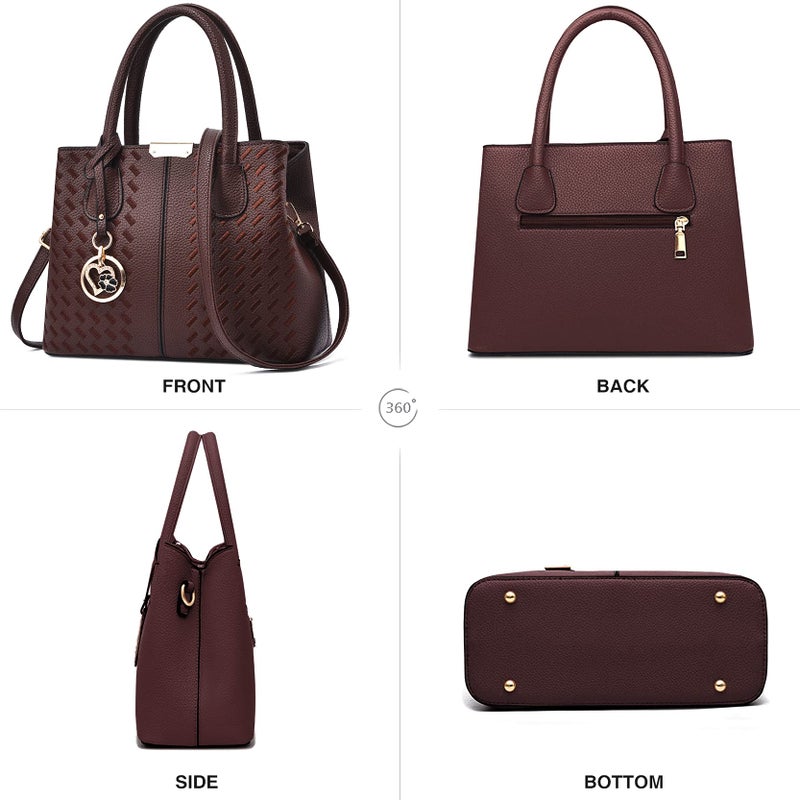 COCIFER Women Top Handle Purses and Handbags Designer Satchel Shoulder Bag Tote Bags - Image 3