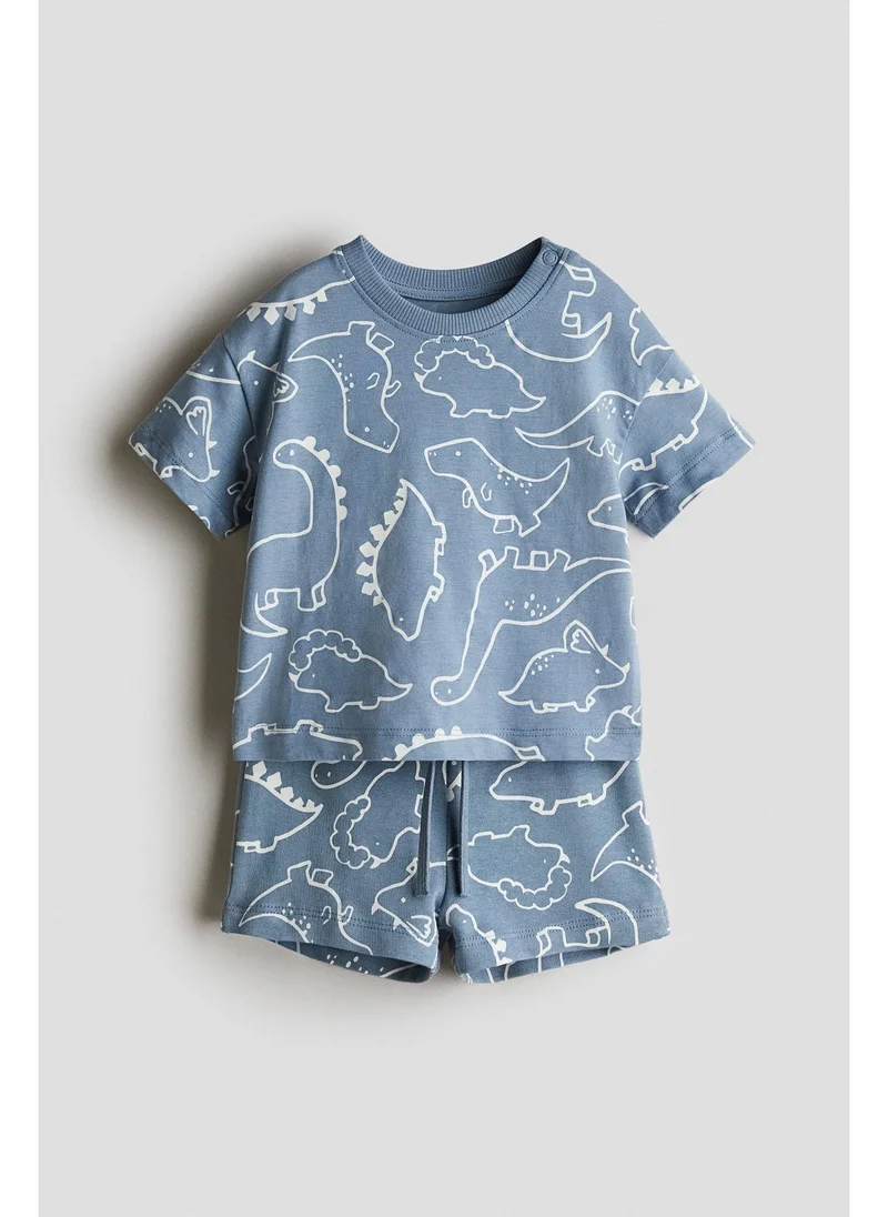 اتش اند ام 2-piece cotton set