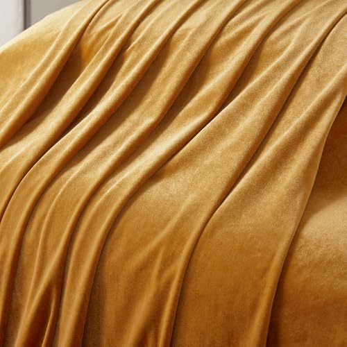 MaiMaiSuan Yellow Velvet Fabric by The Yard,3 Yards 60" Wide Soft Stretchy Velvet Cloth for Upholstery Sofa Chair Cover,DIY Sewing,Costume,Craft,Curtain - Image 5
